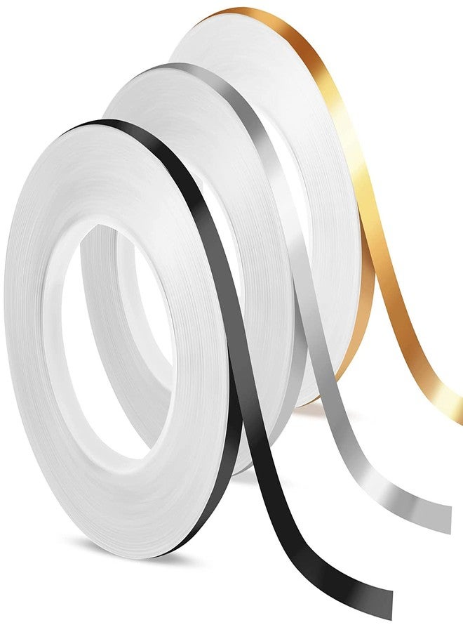 WALLTON شريط لاصق ذاتي اللصق من والتون بطول 45 متراً لسد فجوات البلاط، شريط لاصق مقاوم للماء لسد الفجوات، مناسب لأرضيات المنازل والجدران والمطابخ والخزائن، عبوة من 3 قطع. (ألوان متنوعة، 2 سم) - Image 1